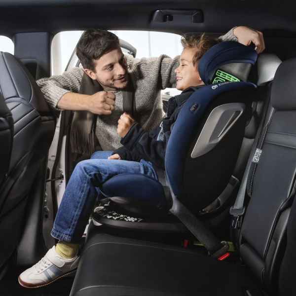 Siège auto i-grow2 plus i-size gris Kinderkraft