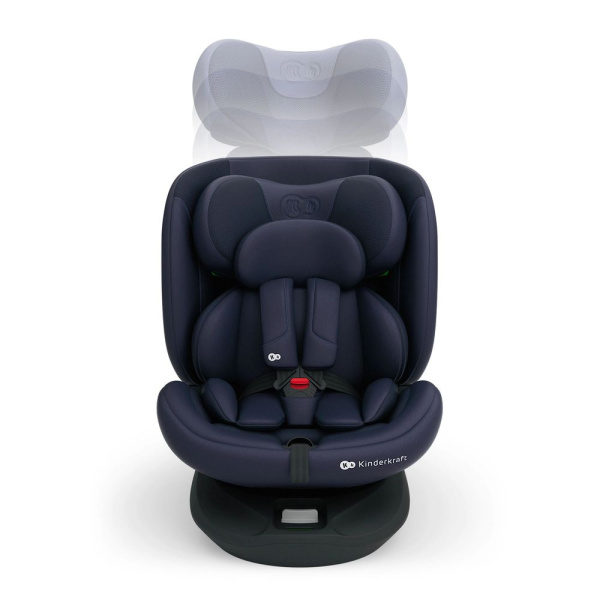 Siège auto i-grow2 plus i-size bleu marine Kinderkraft