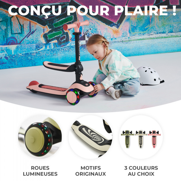 Trottinette halley stone white Kinderkraft