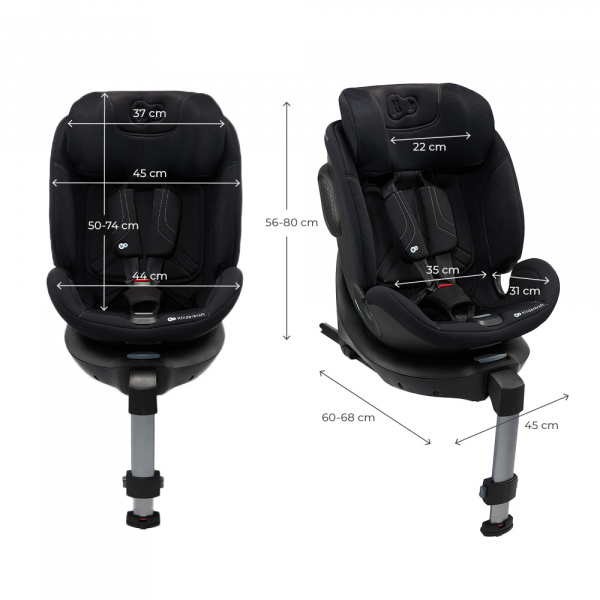 Siège auto xrider² i-size black Kinderkraft