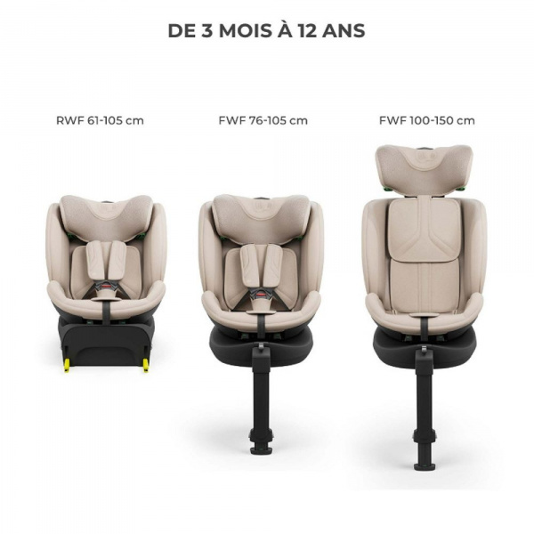 Siege auto i-fix endura safe gris Kinderkraft
