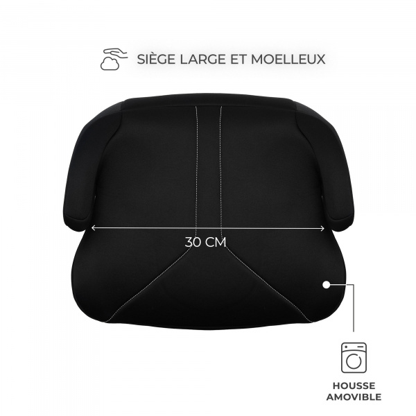 Réhausseur i-boost² i-size noir Kinderkraft