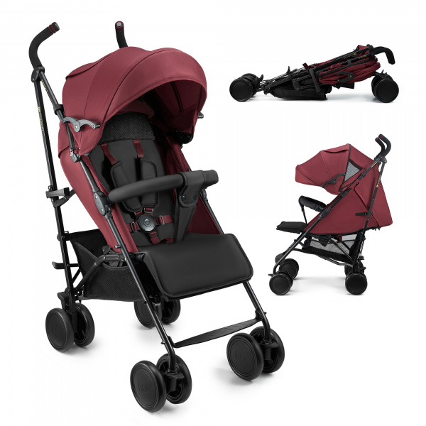 Poussette canne siesta 2 dark ruby Kinderkraft