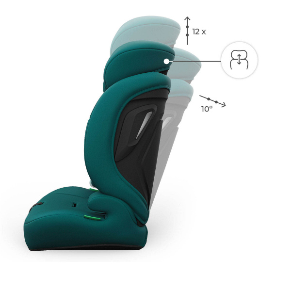 Siège auto comfort up² plus i-size vert Kinderkraft
