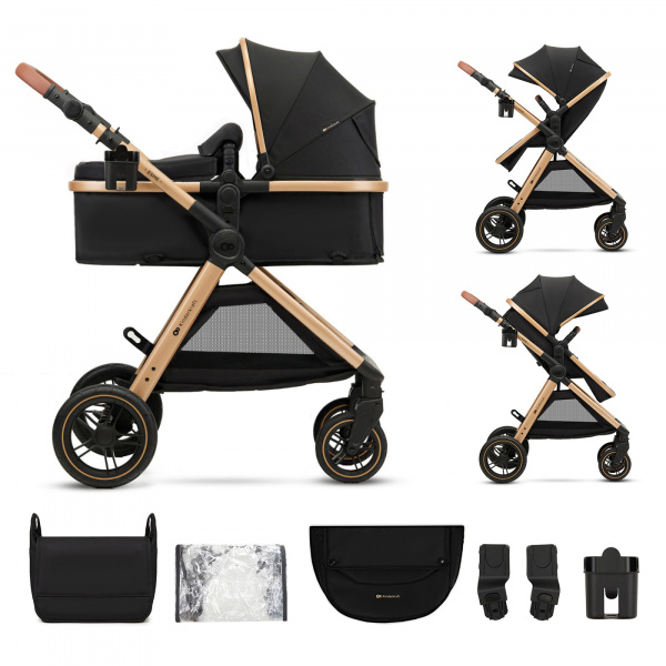 Poussette duo esme pure black Kinderkraft