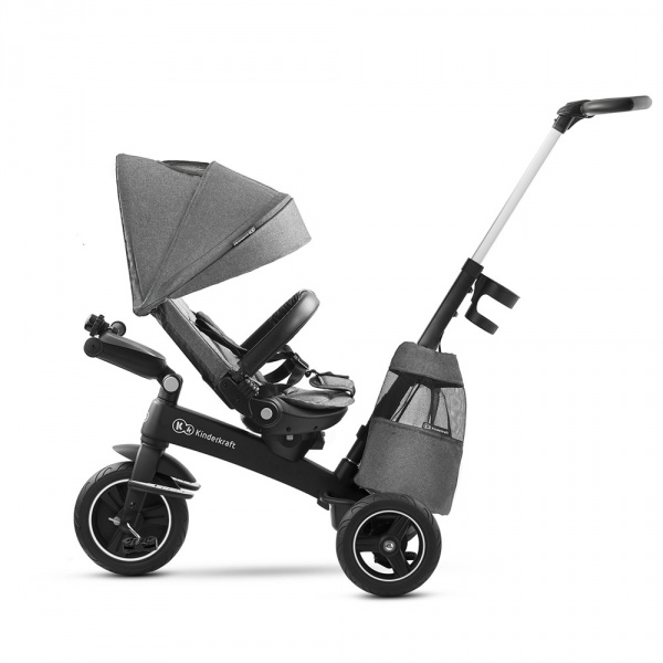 Poussette tricycle easywist platinum grey Kinderkraft