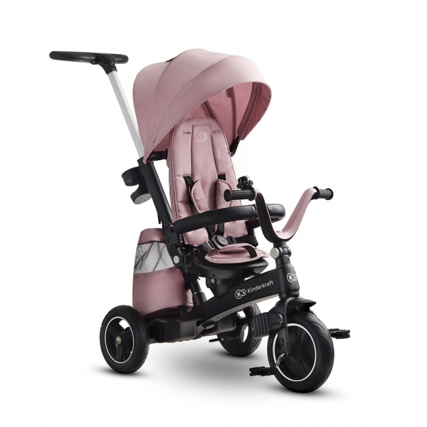 Poussette tricycle easywist pink Kinderkraft