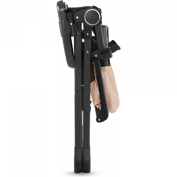 Chaise haute foldee rose Kinderkraft