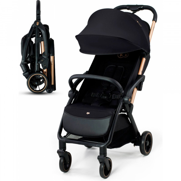 Poussette apino noir Kinderkraft