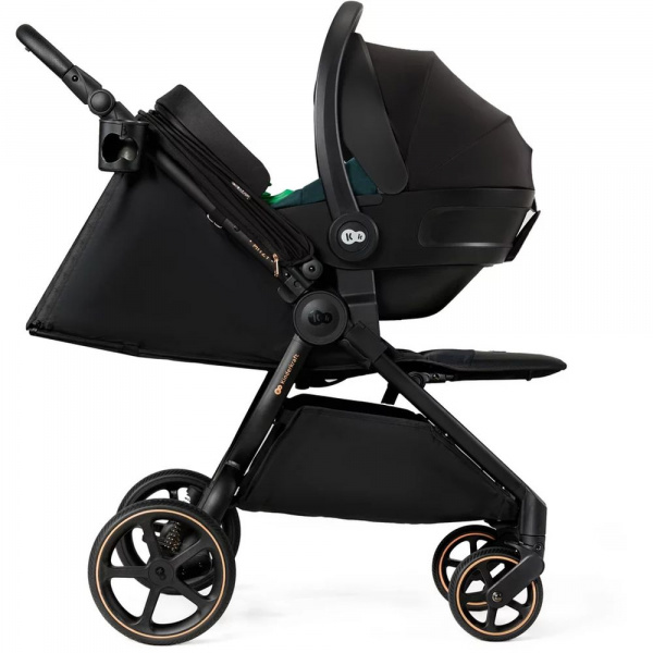 Poussette mitzy noire Kinderkraft