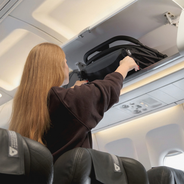 Poussette cabine nebo noir Kinderkraft