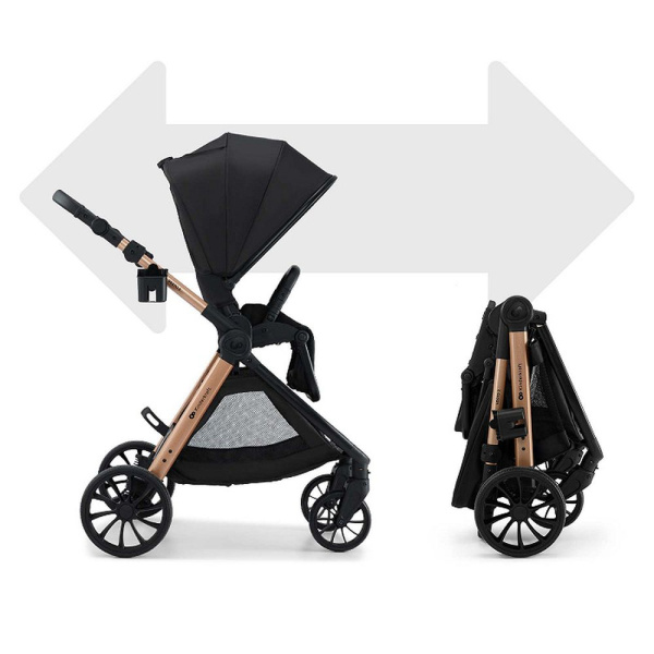 Poussette trio 3 en 1 vesto 2 beige Kinderkraft