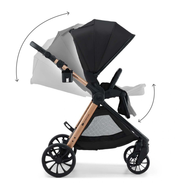 Poussette trio 3 en 1 vesto 2 beige Kinderkraft