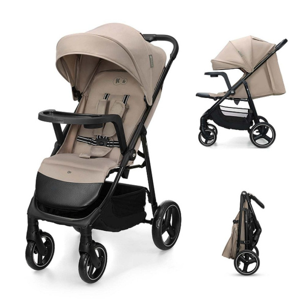 Poussette trig 3 avec tablette beige Kinderkraft