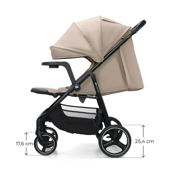 Poussette trig 3 avec tablette beige Kinderkraft