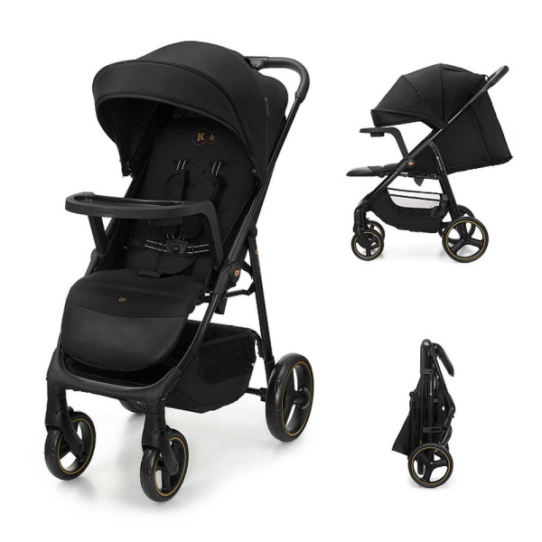 Poussette trig 3 avec tablette black Kinderkraft