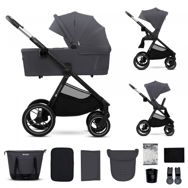 Poussette duo nea² deep grey Kinderkraft