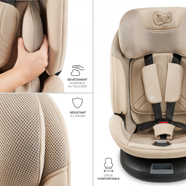 Siège auto xpedition3 i-size beige Kinderkraft
