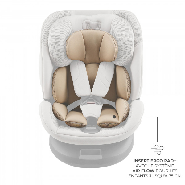 Siège auto xpedition3 i-size beige Kinderkraft