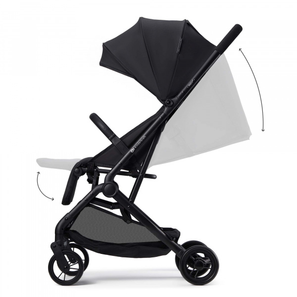 Poussette indy 3 coal black Kinderkraft