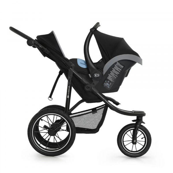 Poussette helsi² black Kinderkraft
