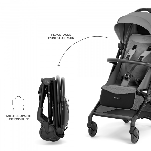 Poussette pilot 2 platinum gray Kinderkraft