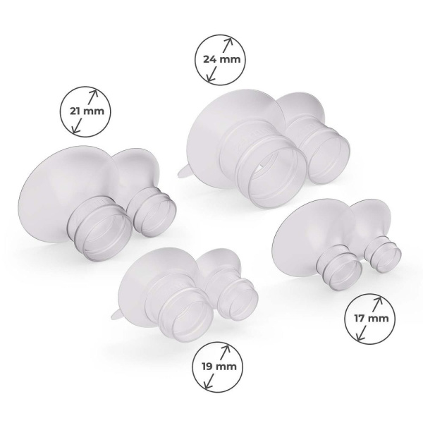 Tire-lait double mains libres gentle flow gold Kinderkraft