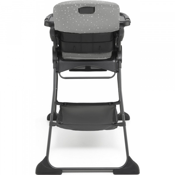 Chaise haute foldee gris Kinderkraft