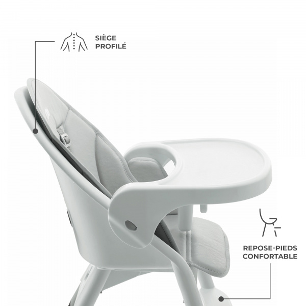 Chaise haute dinnly Kinderkraft