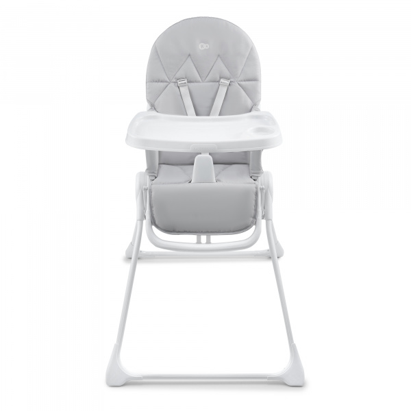 Chaise haute binci light grey Kinderkraft