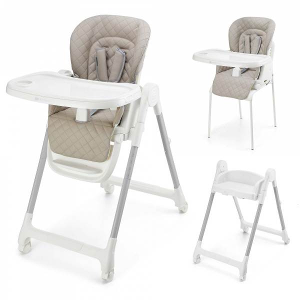 Chaise haute 3-en-1 tulo beige Kinderkraft