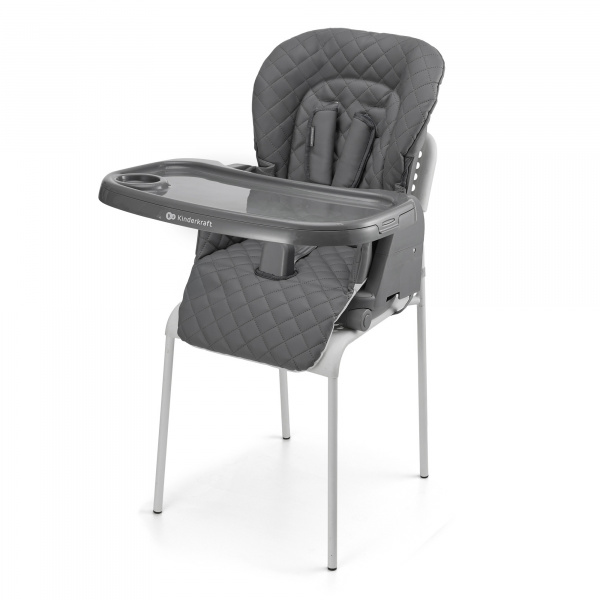 Chaise haute 3-en-1 tulo grey Kinderkraft
