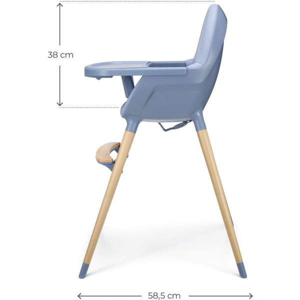 Chaise haute fini² beige Kinderkraft