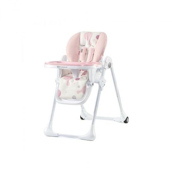 Chaise haute évolutive yummy pink Kinderkraft