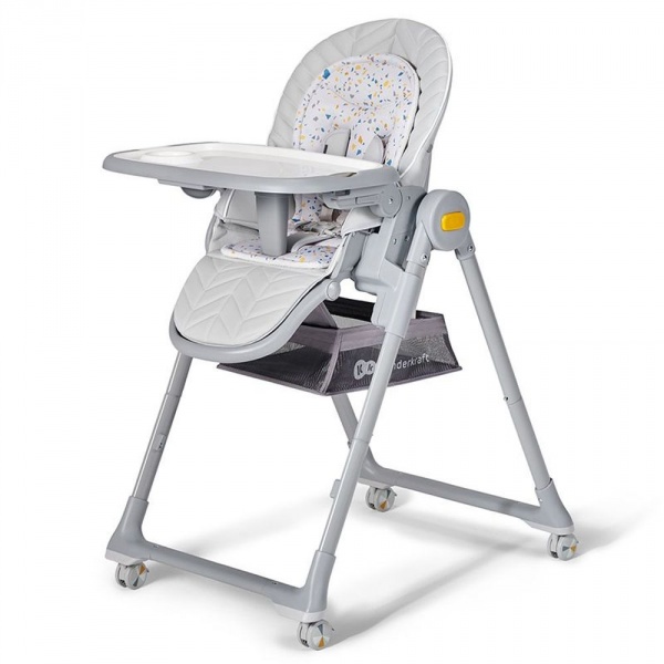 Chaise haute lastree - grey Kinderkraft