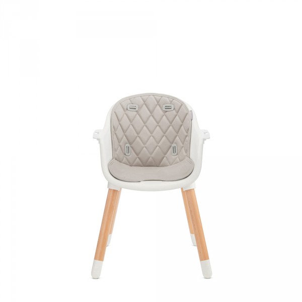 Chaise haute sienna grey Kinderkraft