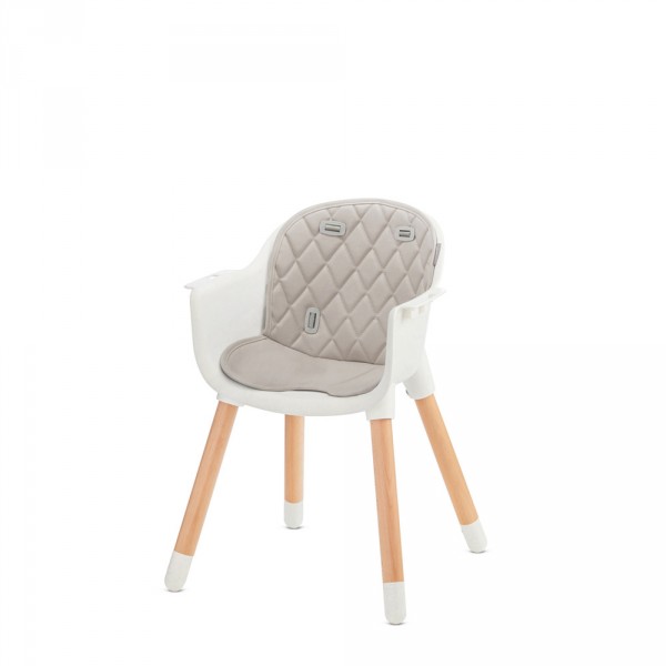 Chaise haute sienna grey Kinderkraft