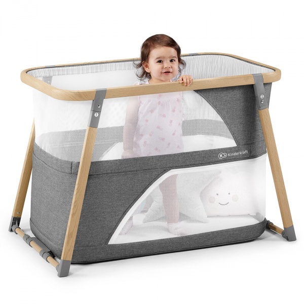 Lit bébé 4 en 1 sofi grey Kinderkraft