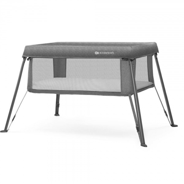 Lit de voyage cami 3 en 1 - grey Kinderkraft