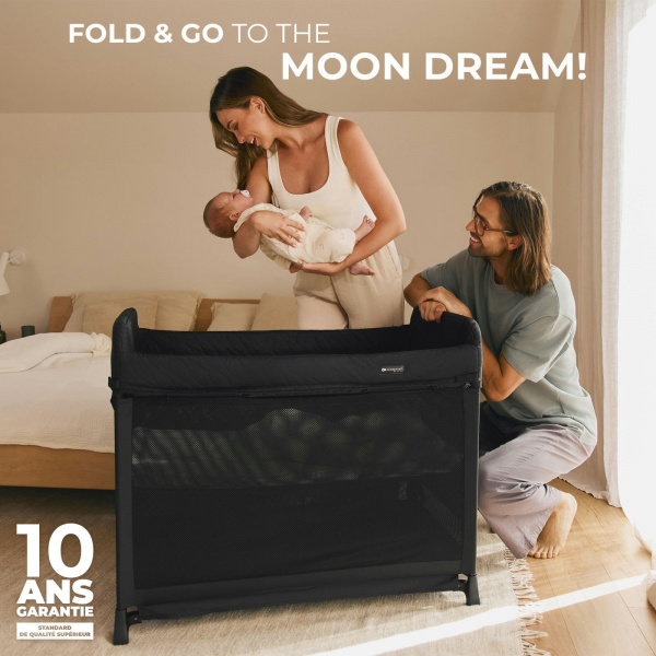 Lit parapluie moon dream black Kinderkraft