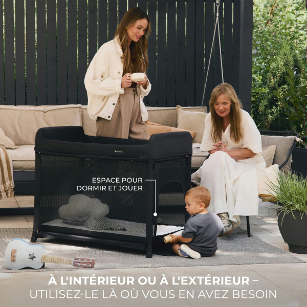 Lit parapluie moon dream black Kinderkraft