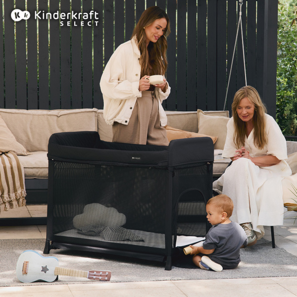 Lit parapluie moon dream black Kinderkraft