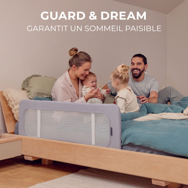 Barrière de lit guard & dream black Kinderkraft