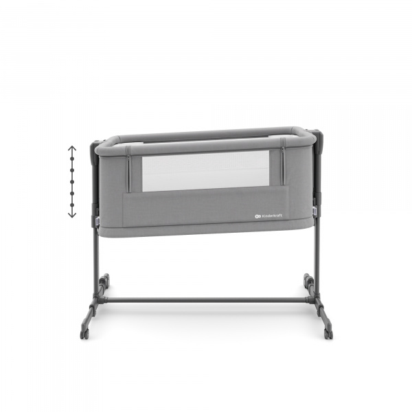 Lit cododo bébé nestee grow 2 dark grey Kinderkraft