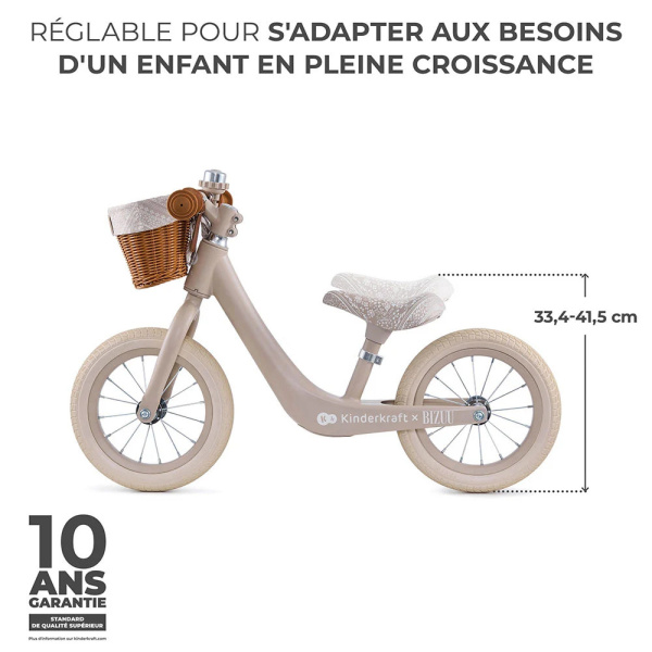 Draisienne rapid 2 x bizuu beige Kinderkraft