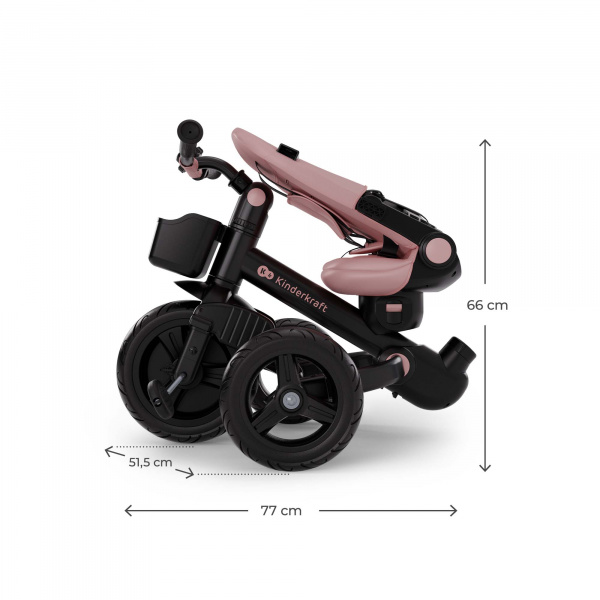 Tricycle aveo 2 plus - grey Kinderkraft