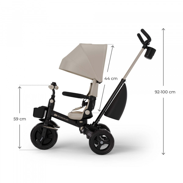 Tricycle aveo 2 plus - beige Kinderkraft
