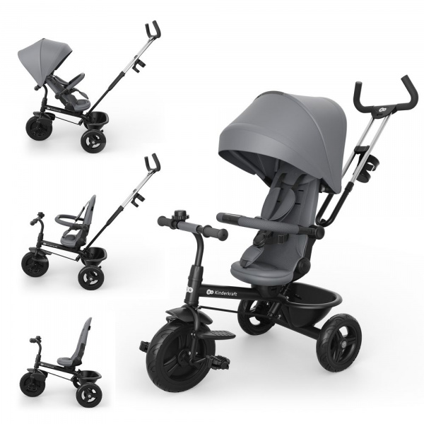 Tricycle aston 2 - grey Kinderkraft