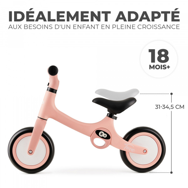 Draisienne tove pink Kinderkraft