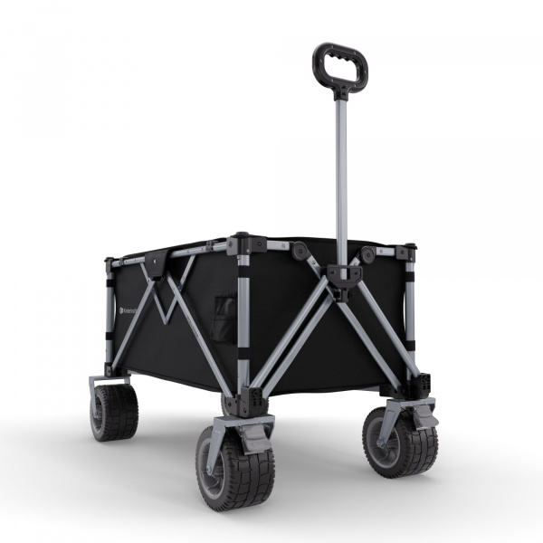 Chariot de transport pliable rollster noir Kinderkraft
